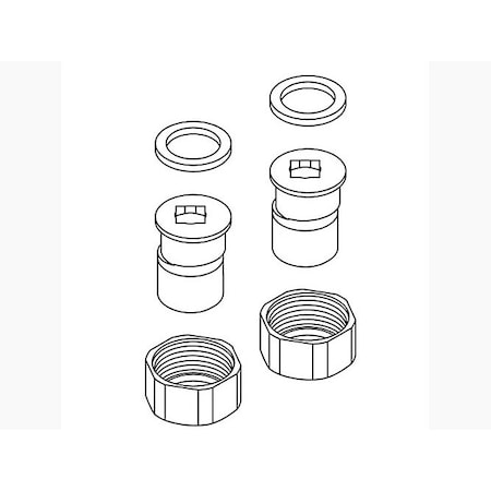Kohler Shank Assembly, Kit K-1307440-CP